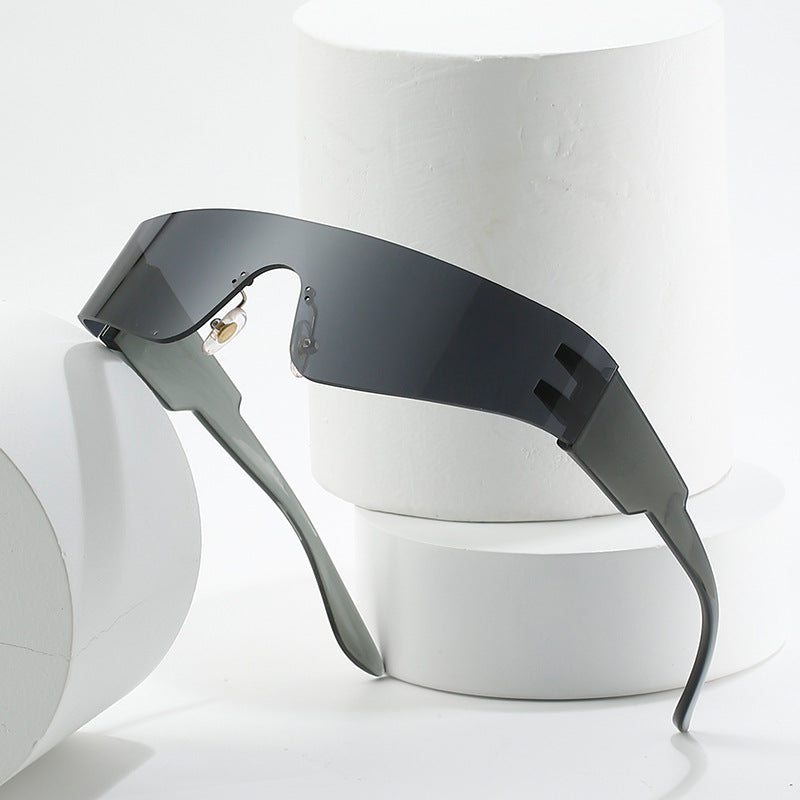 Wholesale PC Frameless Monolithic Sports Sunglasses